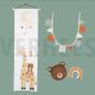 Preview: Canvas Panel ca. 95 cm Kinderzimmer Deko